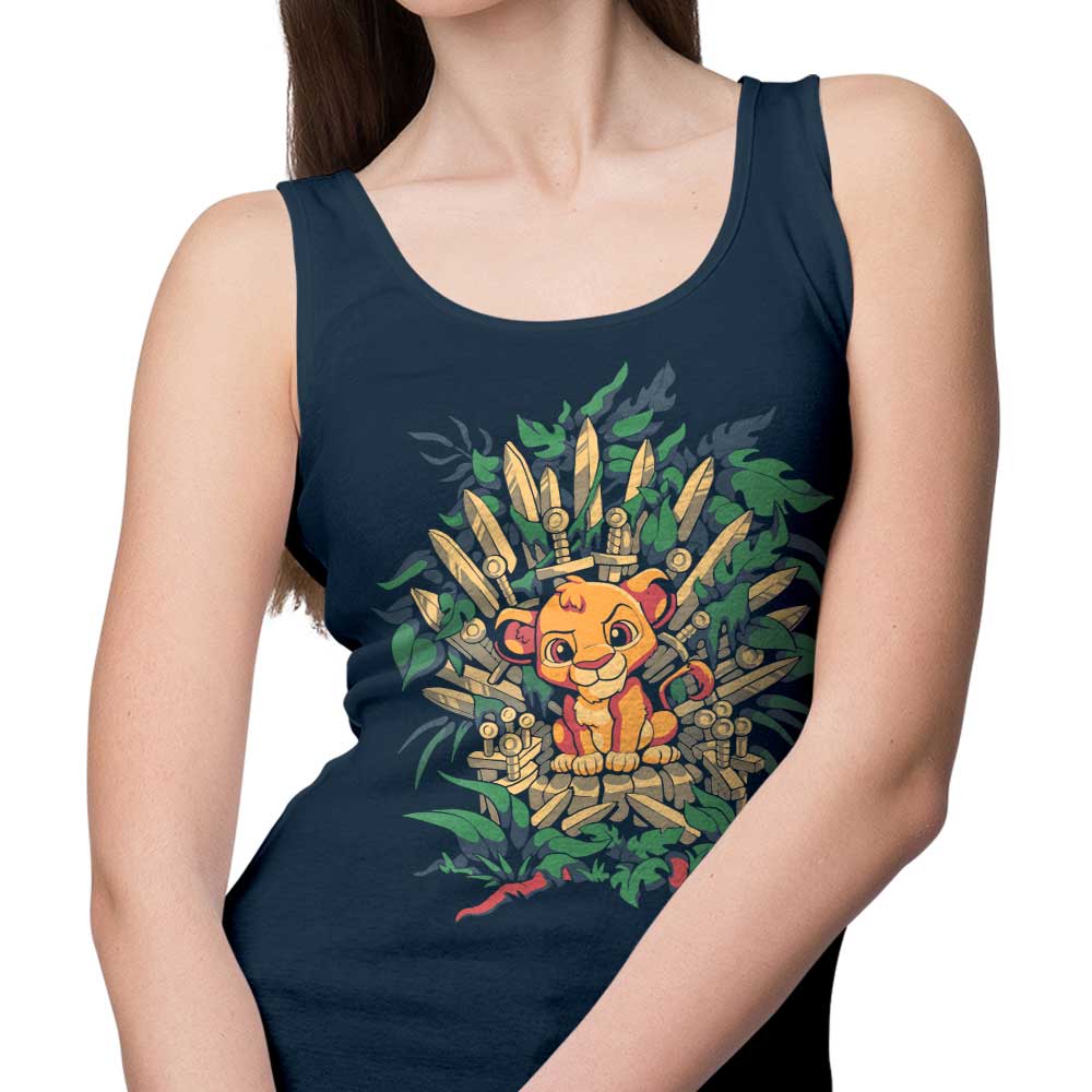 Geekydog True King Comfortable Cotton Tank Tops for Men and Women