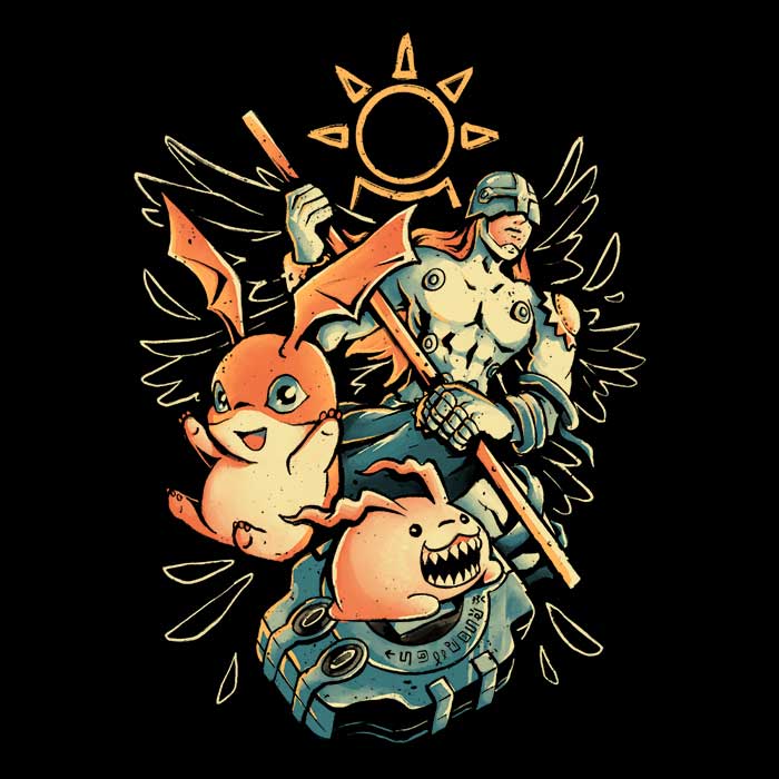 Digital Hamster Evolution-themed Ringer Style T-Shirt for Fashion Enthusiasts