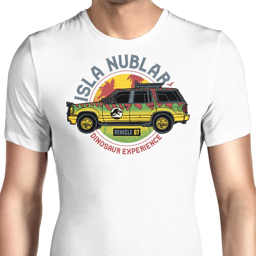 Men's Dinosaur-themed Fashion Experience Apparel