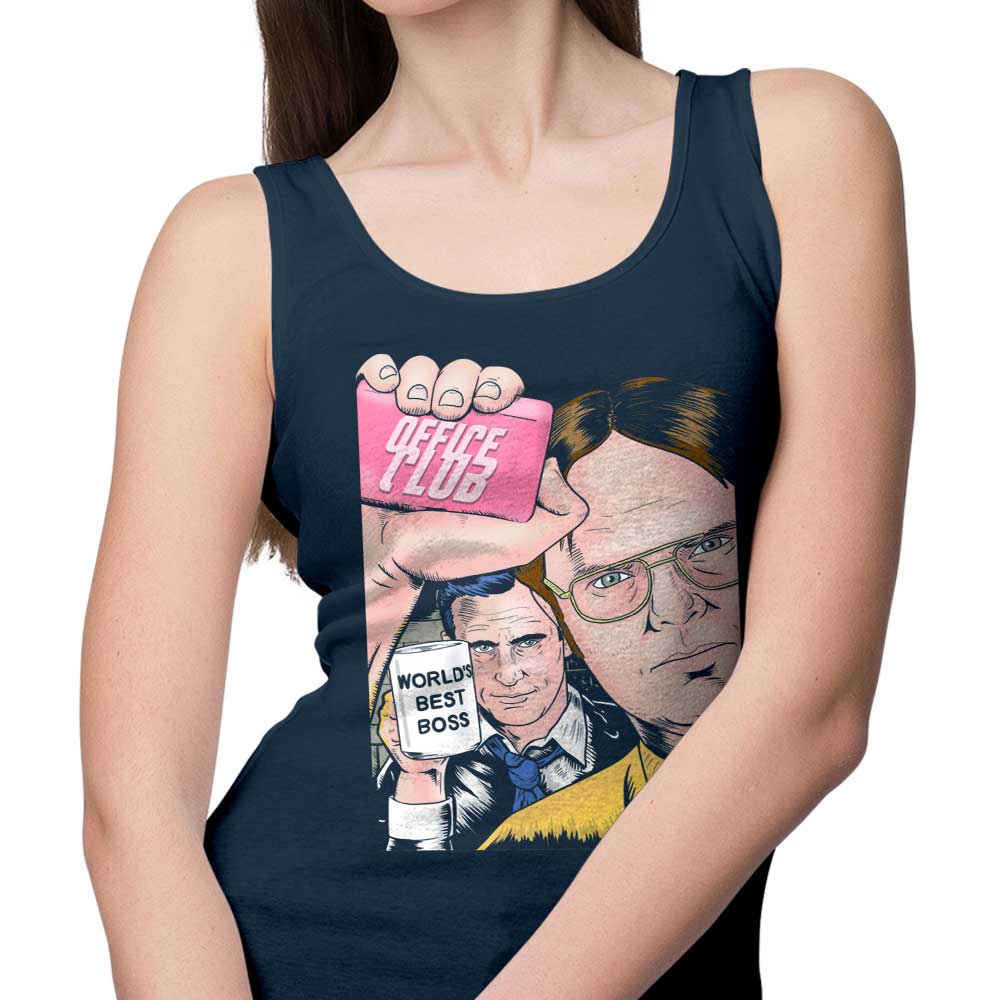 MarianoSan Office Club Comfortable Cotton Tank Tops for Men and Women