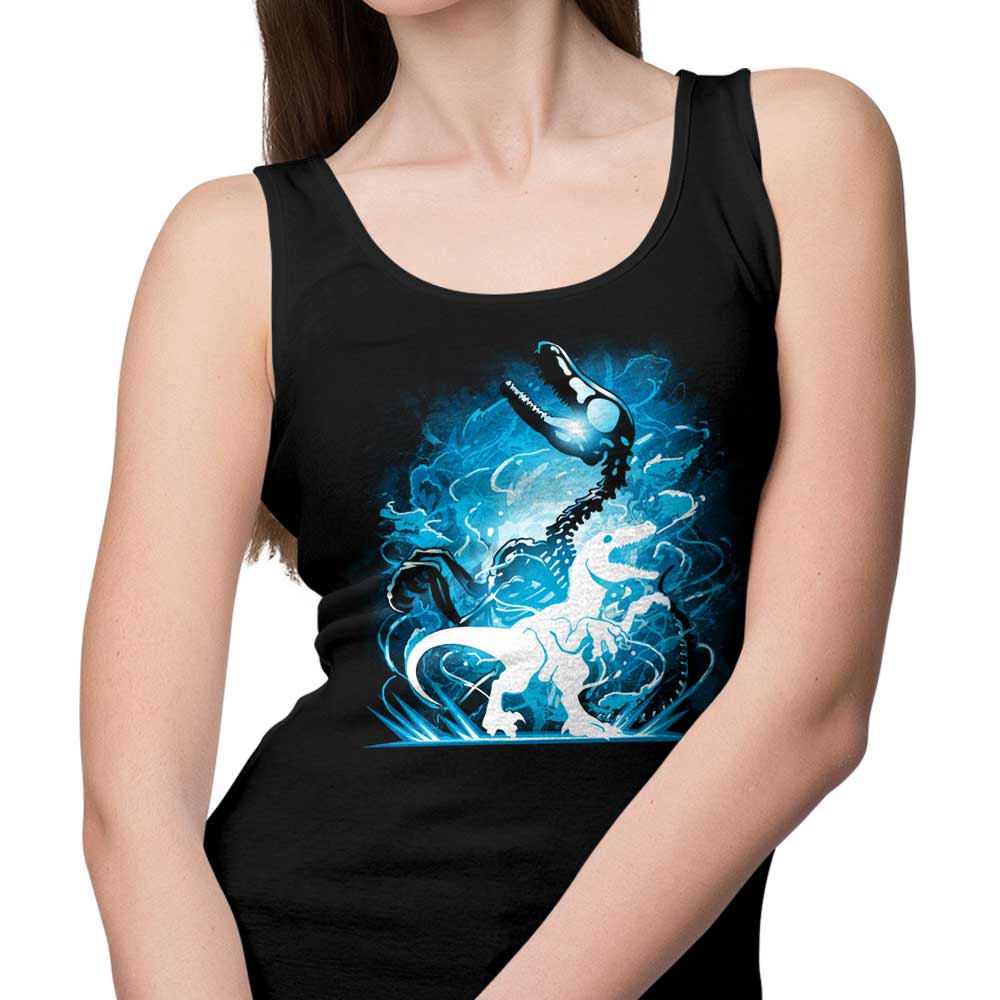 Raptor Silhouette Design Women's Tank Top