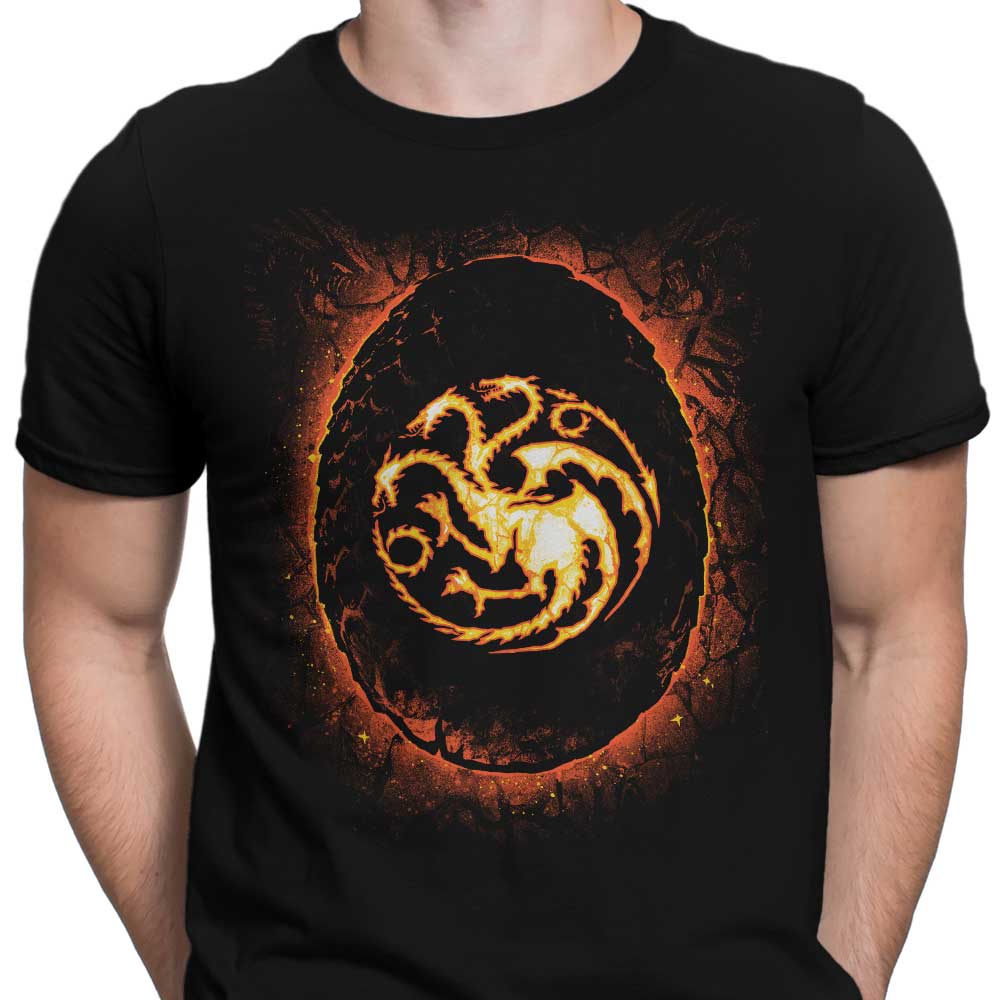 Dragon Egg Men's Fashionable T-Shirts in Various Sizes