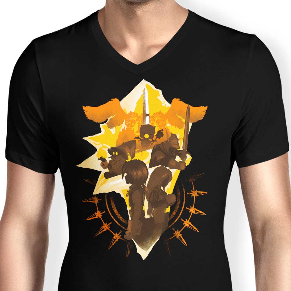 Stylish Men's V-Neck - Melodies Of IX Collection