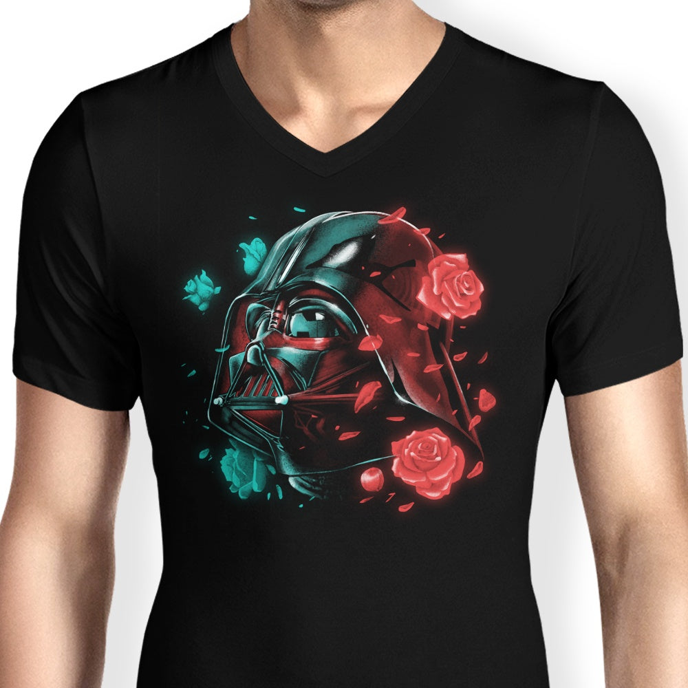 Men's Stylish V-Neck: The Mysterious Dark Side of the Bloom