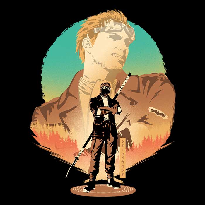 Ringer Style Airship Captain T - Shirt by Hypertwenty