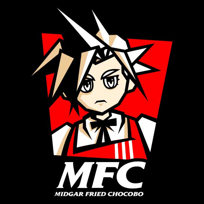 Midgar Fried Chocobo Design Men's and Unisex Comfortable Tank Top for Casual Wear