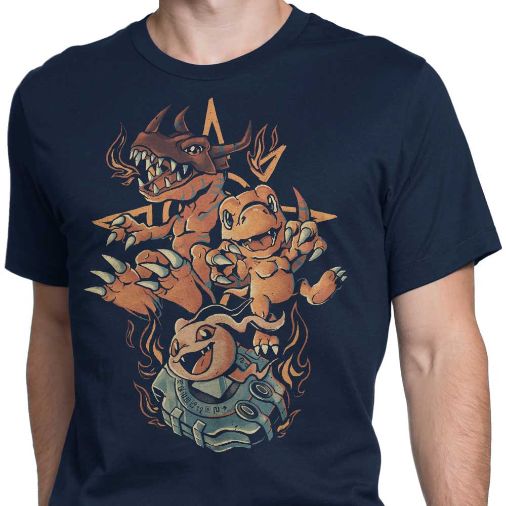 Men's Digital Dinosaur Evolution Apparel by Edu.ely