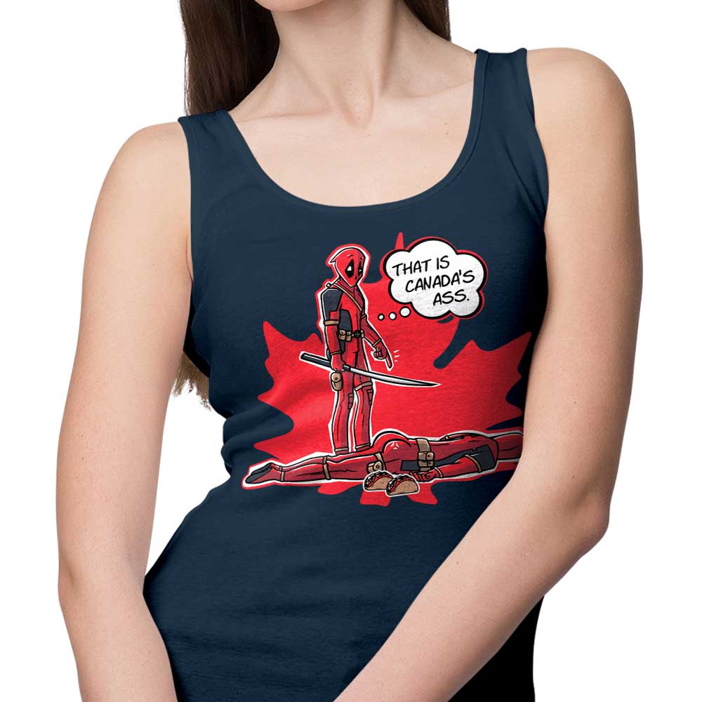 Canada's Behind Unisex and Women's Stylish Tank Tops