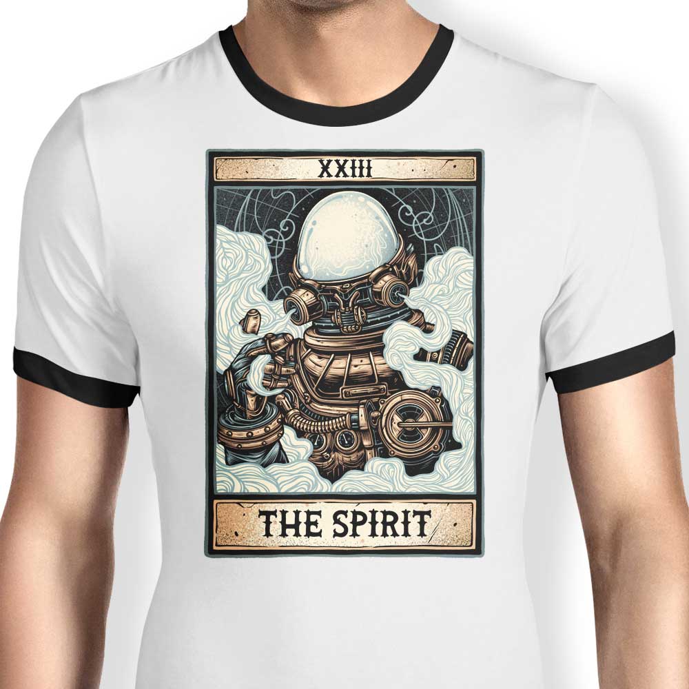 XXIII: The Spirit - Stylish Ringer T-Shirt by Glitchygorilla