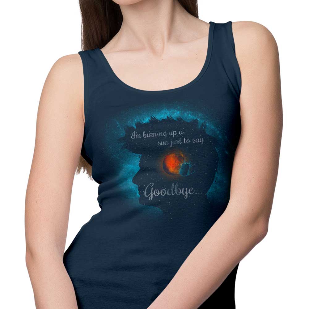 RebelArt's 'Just to Say Goodbye' Stylish Tank Top for Men and Women