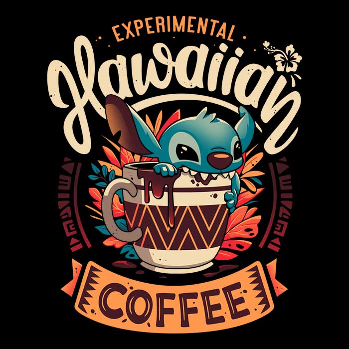 Unique Hawaiian Experimental Coffee Men's V-Neck
