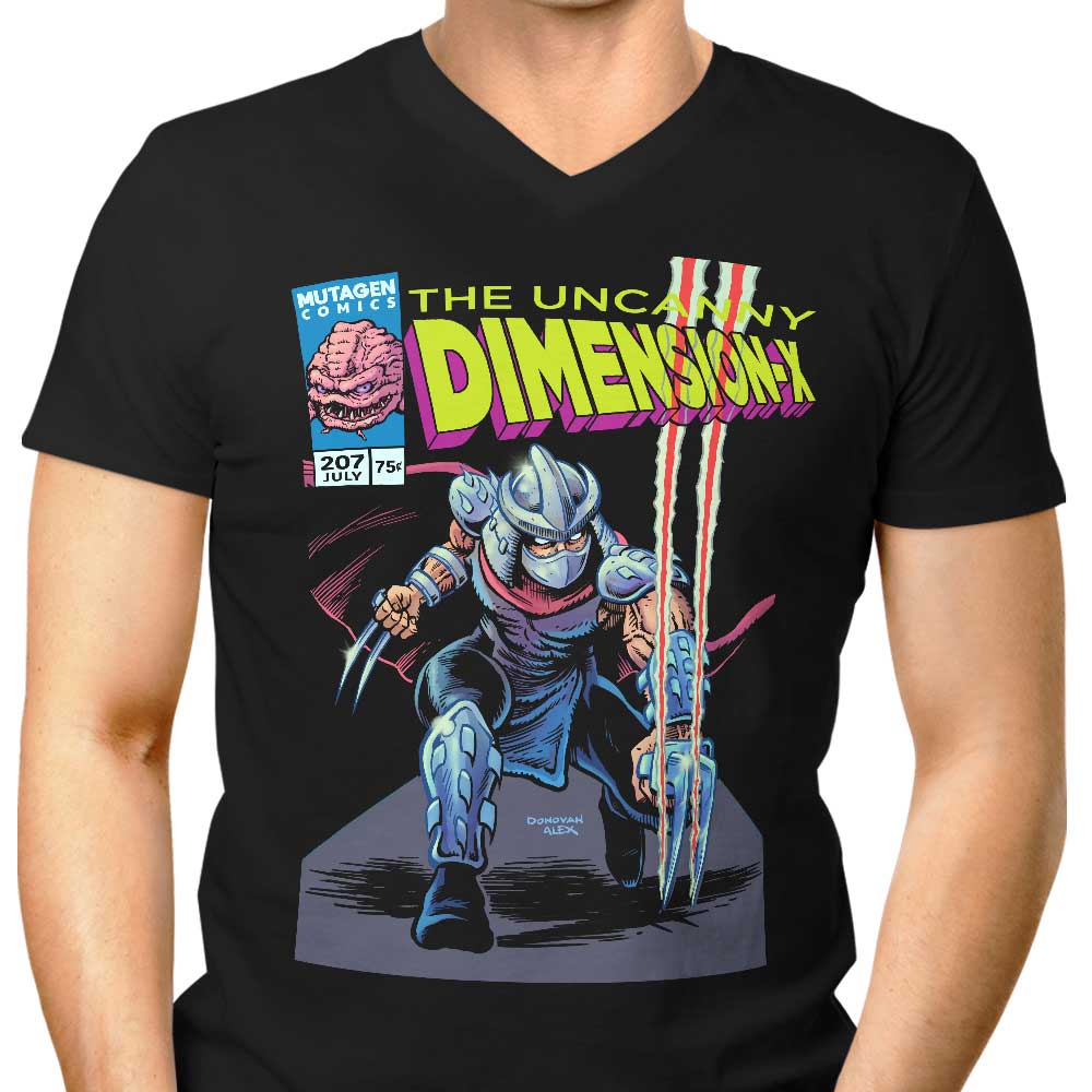 The Mysterious Dimension X Men's V-Neck T-Shirt