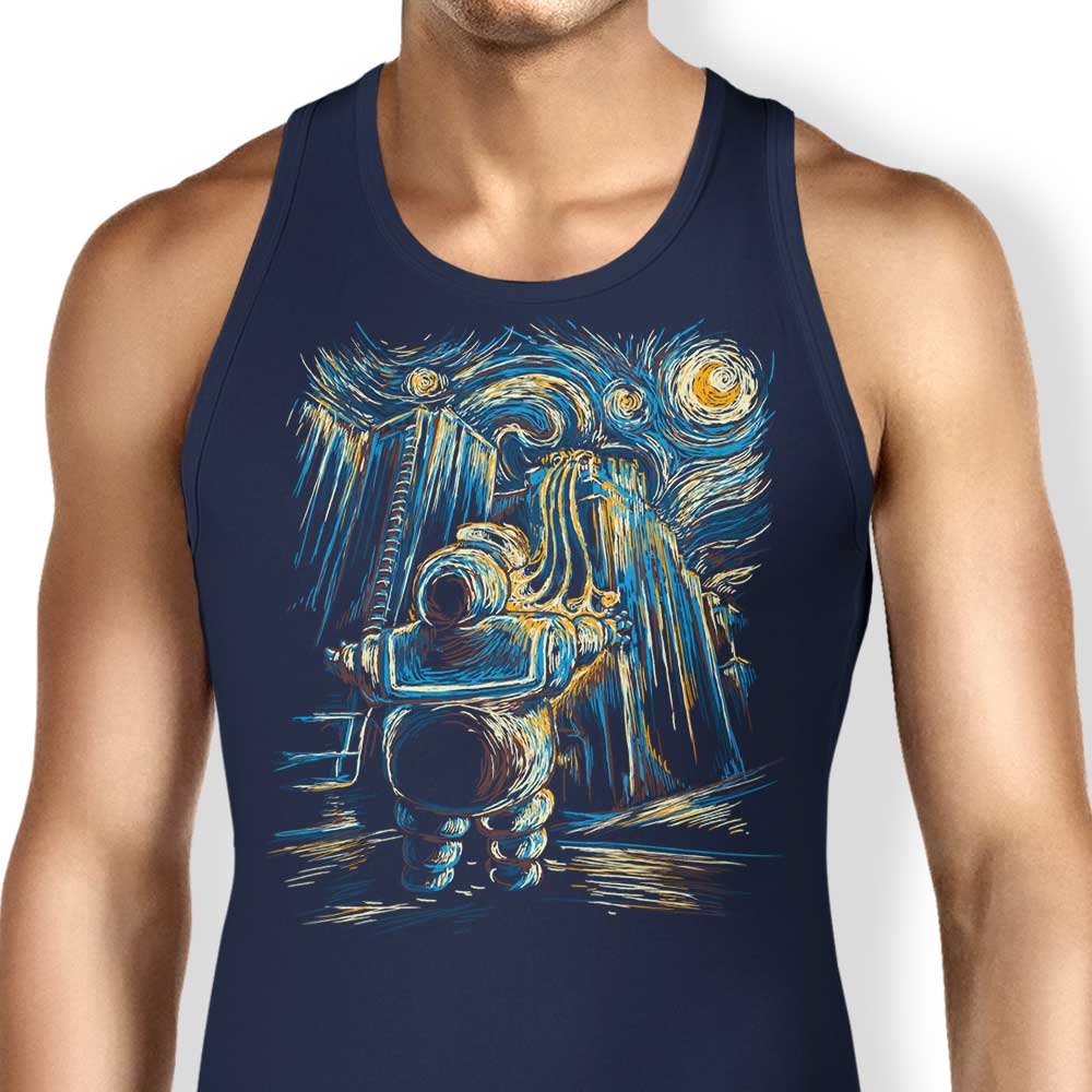 Twenty27 Design VanGoghstbusters Comfortable and Lightweight Tank Tops