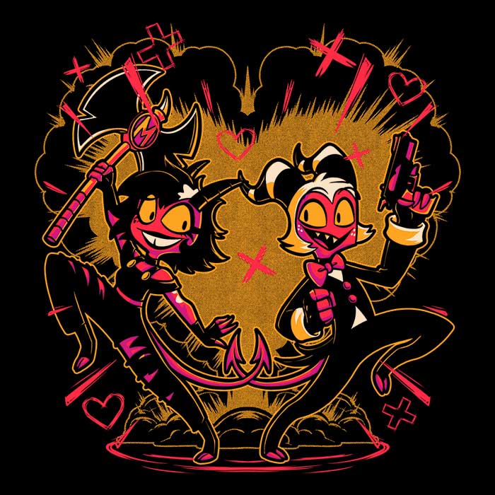 Studio Mootant's Hell Couple Stylish Tank Top for Fashion Lovers