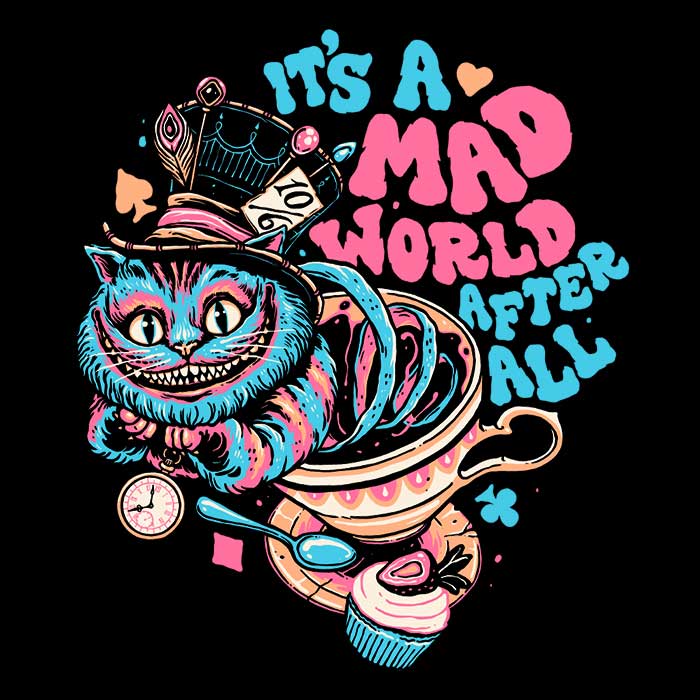 Mad World Cat Brand Men's Clothing - T-Shirts and Premium T-Shirts