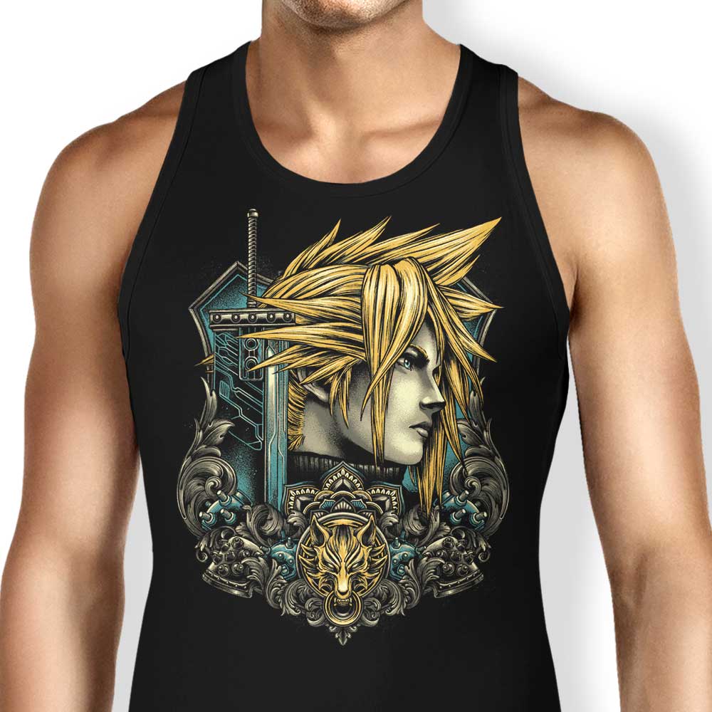 Ex-Soldier's Emblem Men's and Women's Unisex Comfortable Tank Top