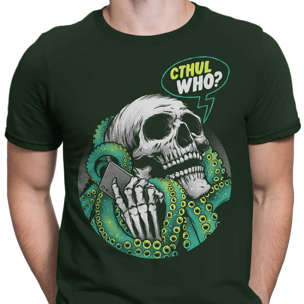 Cthul-Who Men's Clothing Collection - T-Shirts and Premium T-Shirts