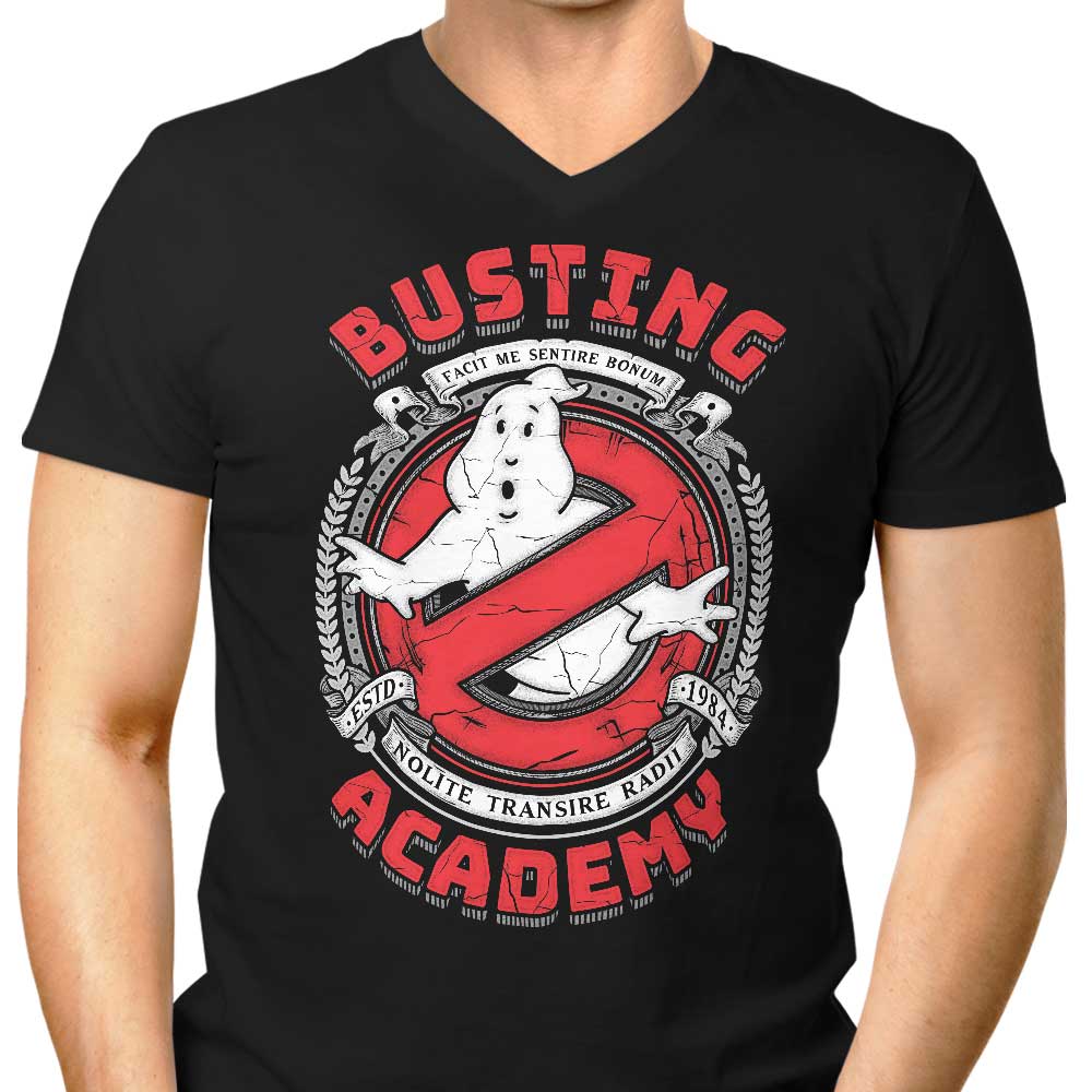 Busting Academy Men's V-Neck T-Shirt