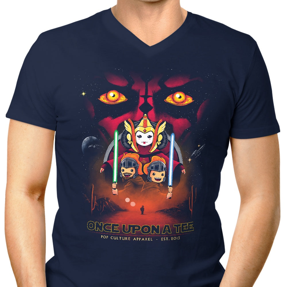 Teesgeex's Men's V-Neck T-Shirt - Tee Wars: Episode I