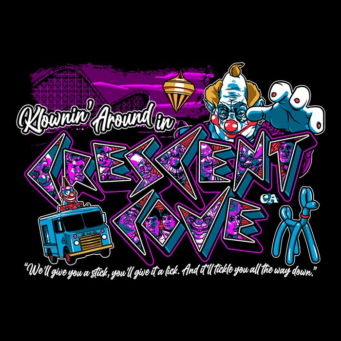 Fun - Themed 'Klownin' Around' Tank Top for Casual Wear
