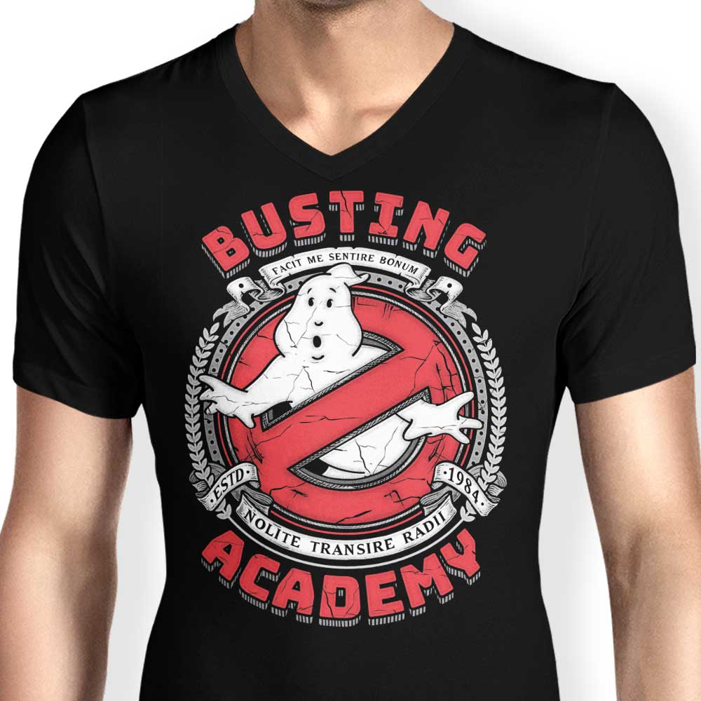 Busting Academy Men's V-Neck T-Shirt