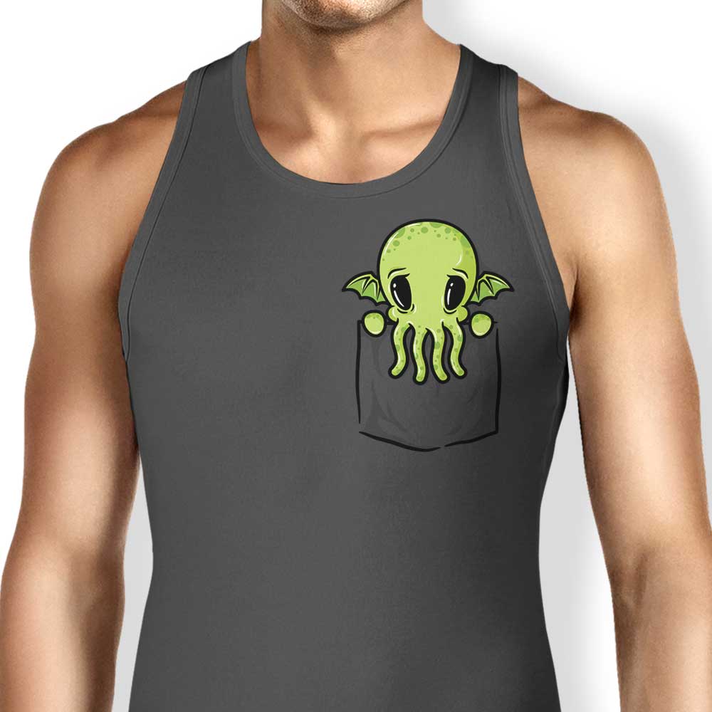 Mikehandyart's Comfortable Pocket Cthulhu Tank Tops for Men and Women