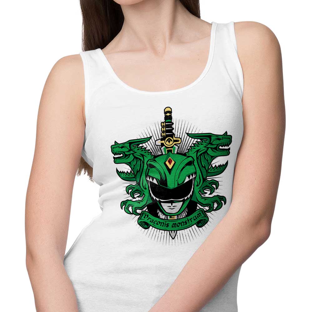 Prime Premne Design Viridis Draconis Monstrum Men's Stylish Tank Top