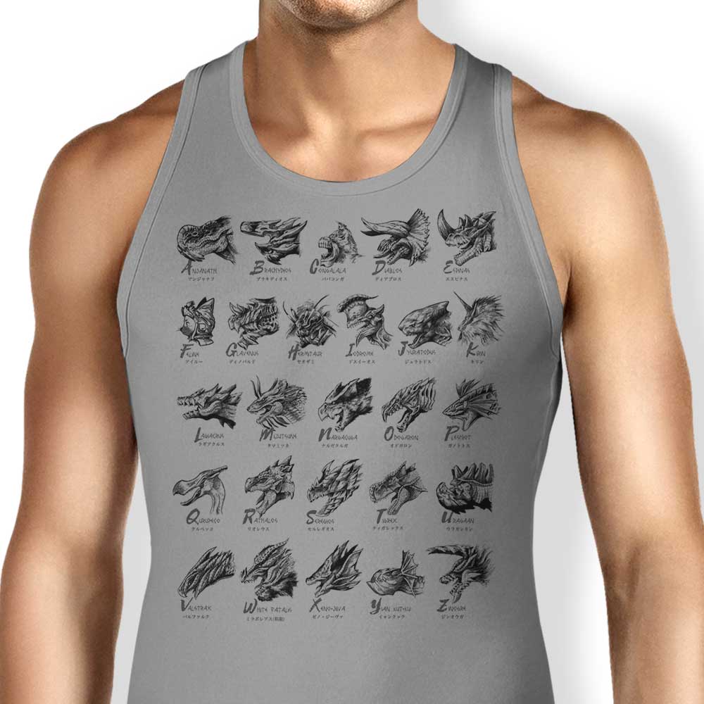 Adam Works Monsterpedia Men's and Women's Comfortable Tank Tops