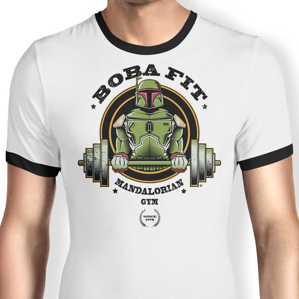 Stylish Boba Fit Ringer T-Shirt by Fernando Sala Soler