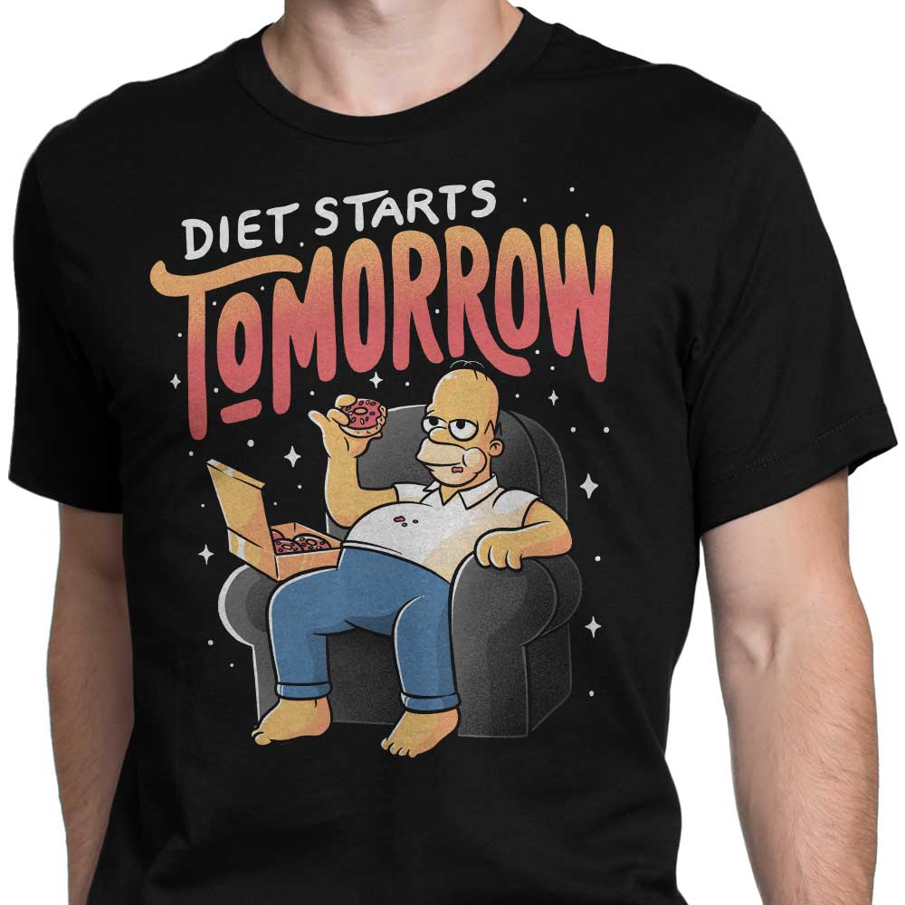 Tomorrow's Diet Men's Fashion Apparel - T-Shirts Collection