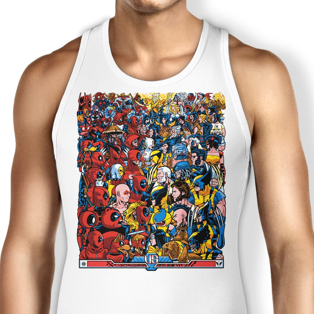 Swords and Claws-themed Men's and Women's Tank Top for Fashion Enthusiasts