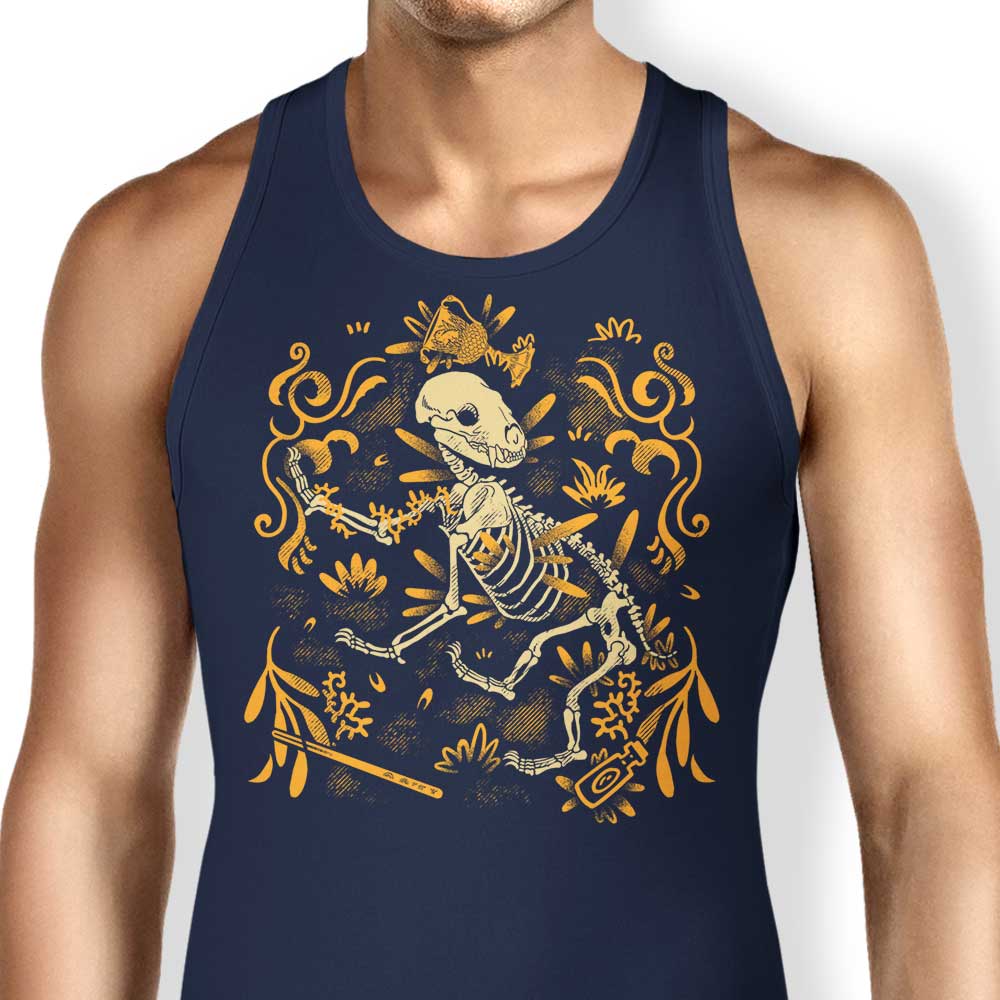 Fitas Artwork Badger Fossil Comfortable Unisex and Women's Tank Tops