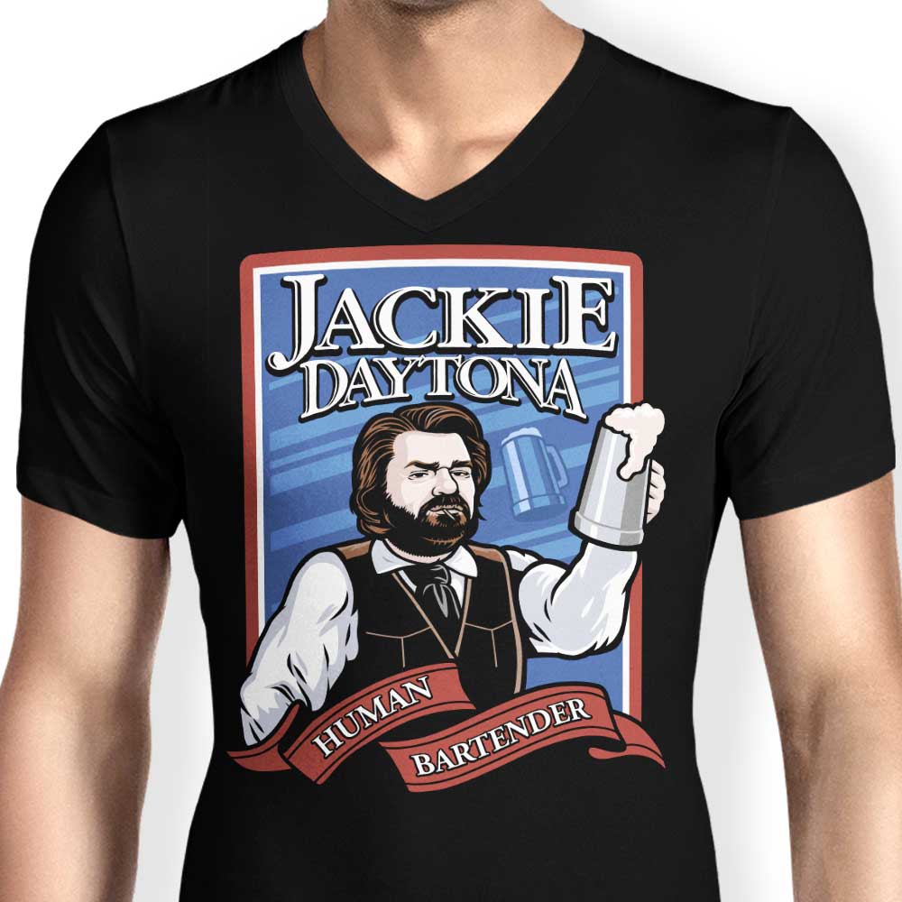 Stylish Men's V-Neck Inspired by Jackie Daytona