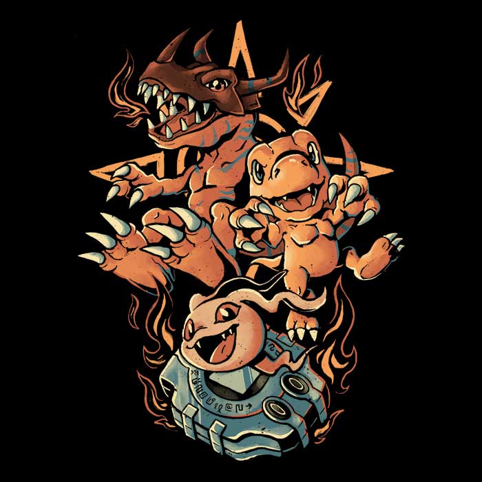 Men's Digital Dinosaur Evolution Apparel by Edu.ely