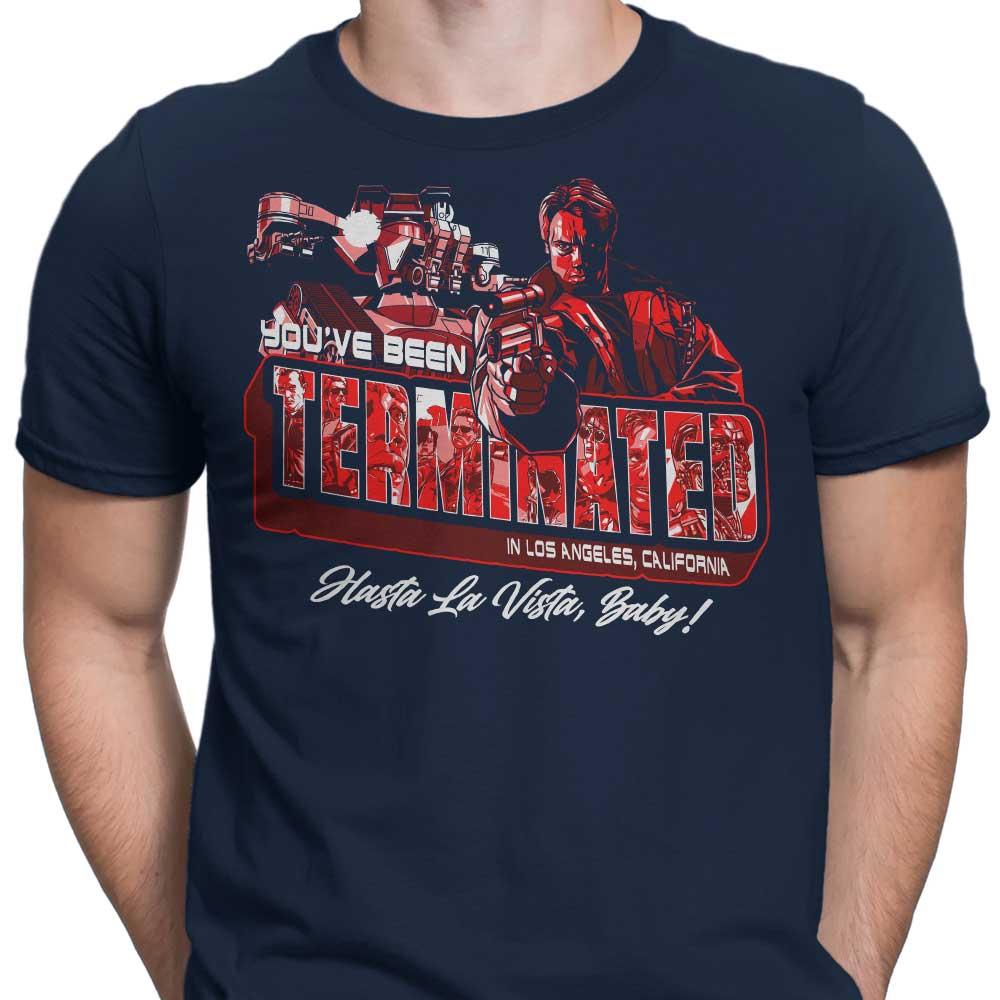 Men's 'You've Been Terminated' Apparel Collection - T-Shirts and Premium T-Shirts