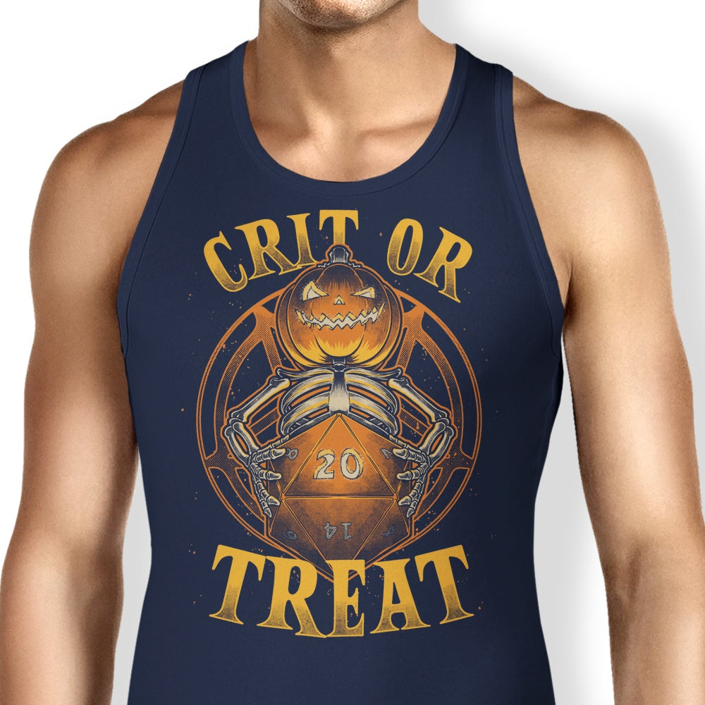 Crit or Treat - Stylish Men's and Women's Tank Tops