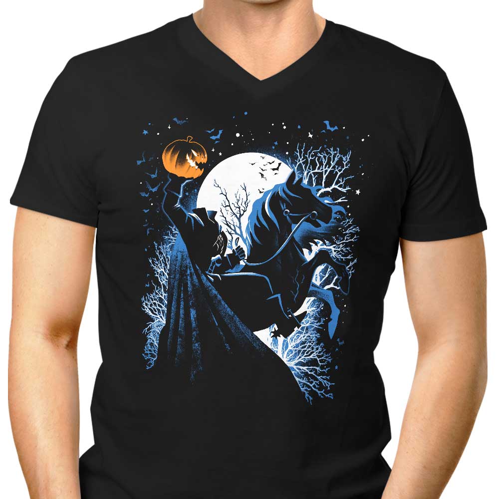 The Mysterious Dark Avenger - Men's Stylish V-Neck Top
