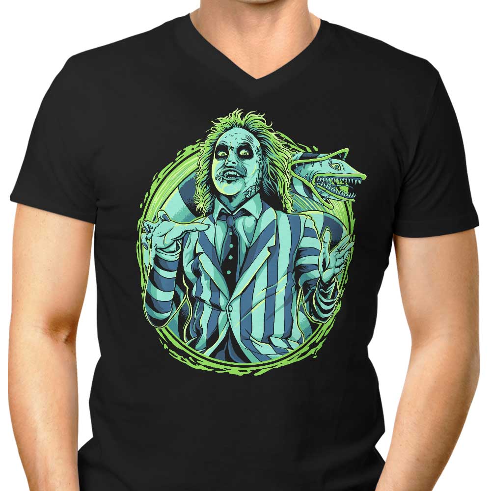 Men's Stylish V-Neck T-Shirt - Say The Name Collection