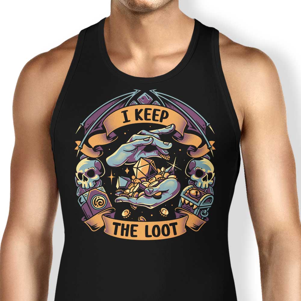 Snouleaf's Stylish 'I Keep the Loot' Tank Top for Trendy Wear