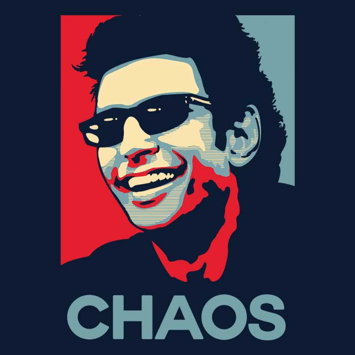 Men's Stylish V-Neck T-shirt - The Chaos Collection