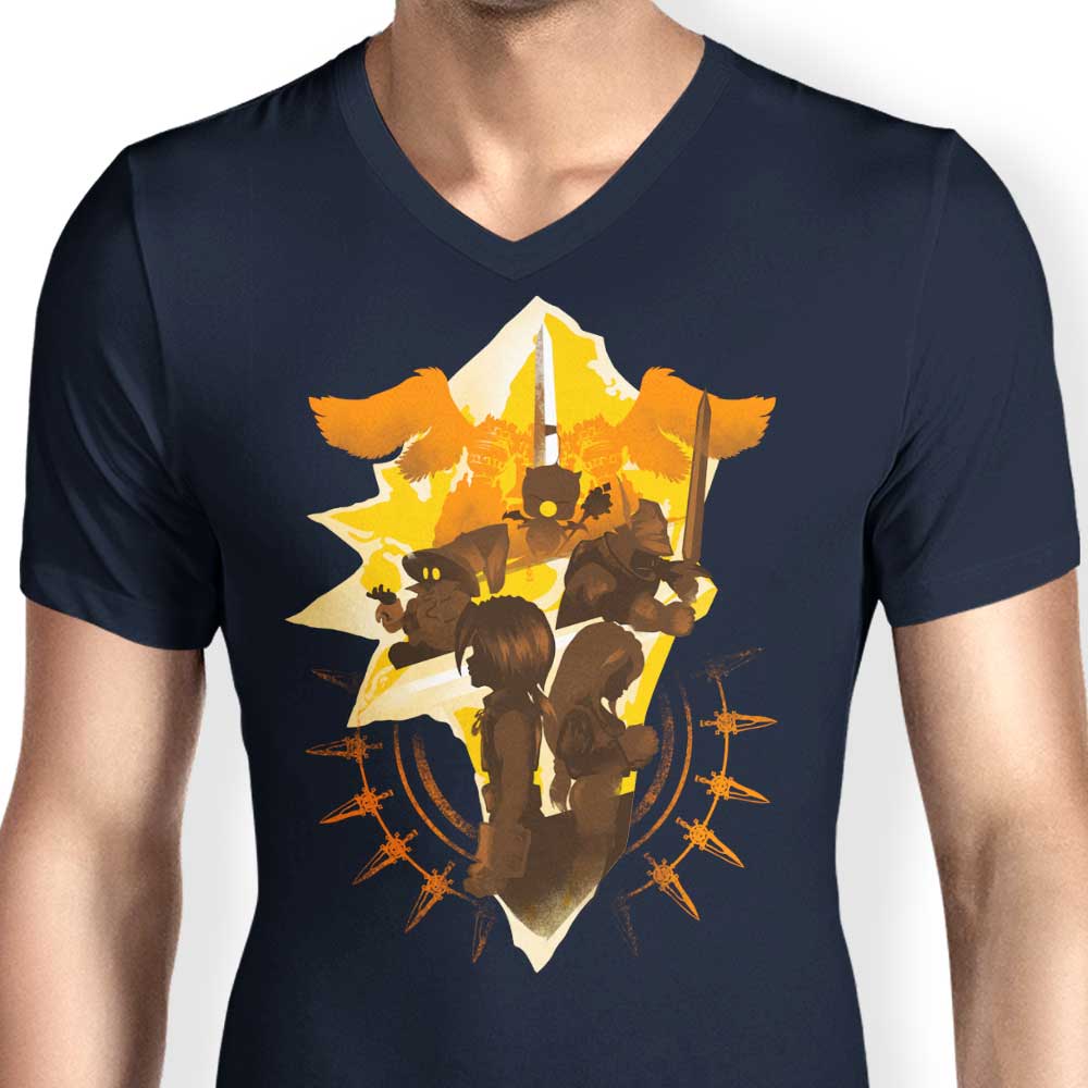 Stylish Men's V-Neck - Melodies Of IX Collection