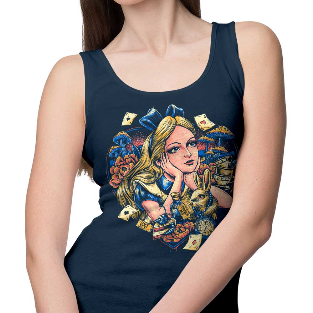 Comfortable Glitchygorilla Curious Heart Tank Tops for Men and Women
