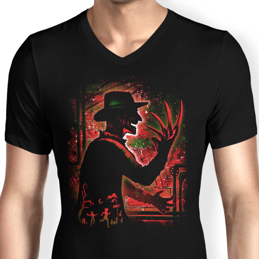 Alemaglia Men's Dream Demon Stylish V-Neck