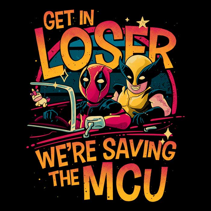 Men's V-Neck T-Shirt for Saving the Universe
