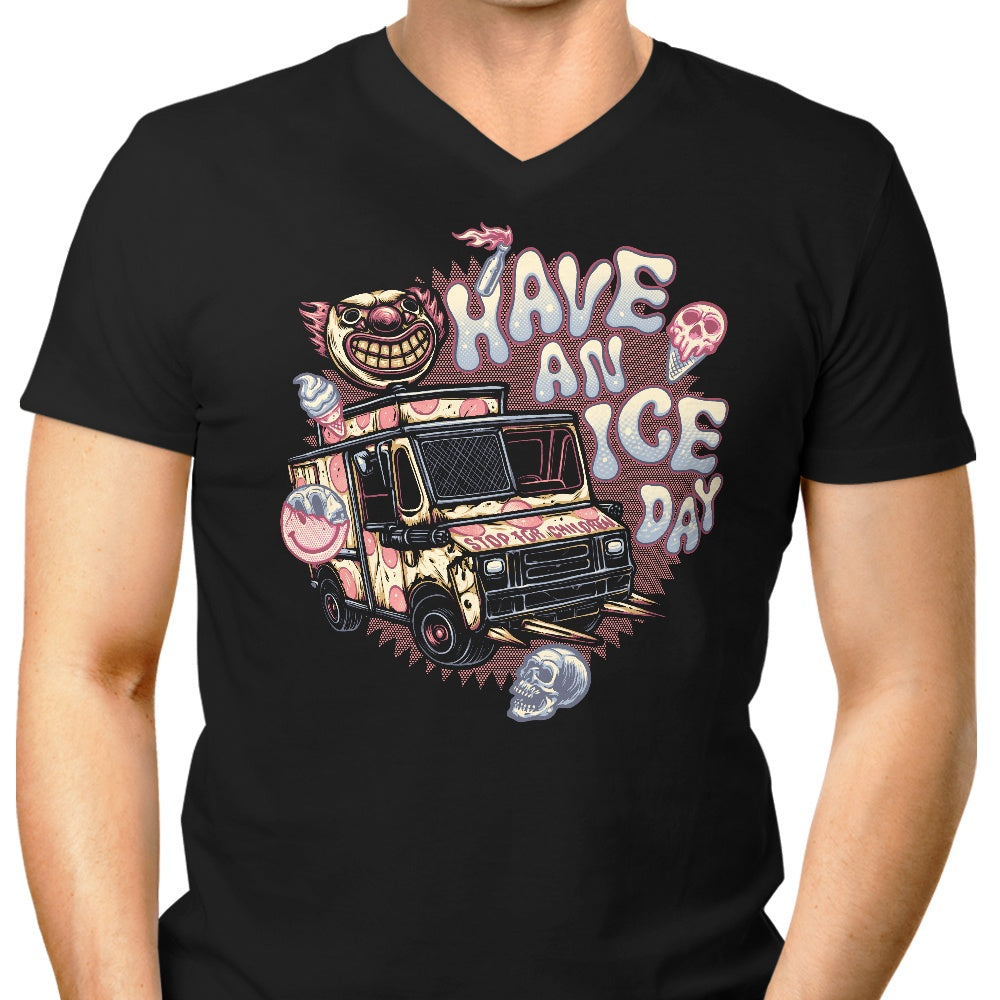 Have an Ice Day Men's V-Neck T-Shirt