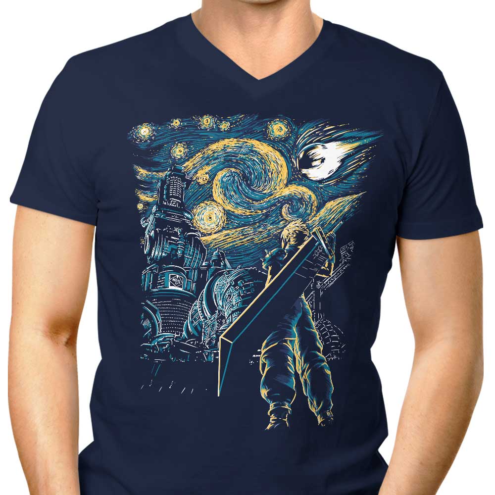 Men's Remastered Starry V-Neck T-Shirt