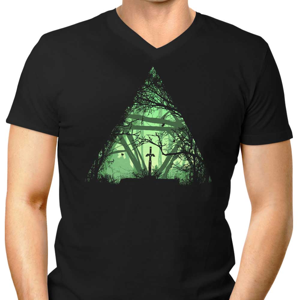 Tree Force Men's Stylish V-Neck Shirt