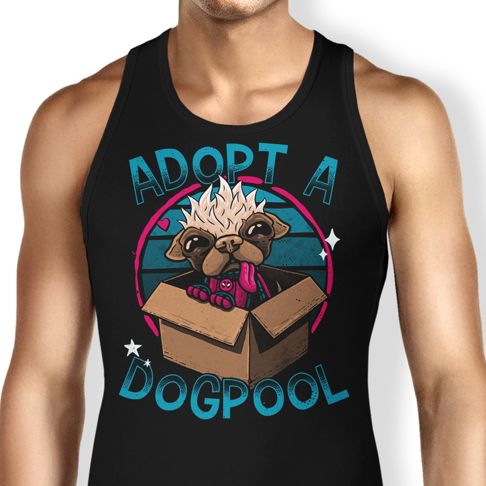 Adopt a Dogpool Design Tank Top for Fashionable Wear