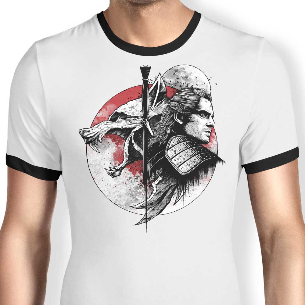 Gwynbleidd - Men's Stylish Ringer T-Shirt for All Sizes