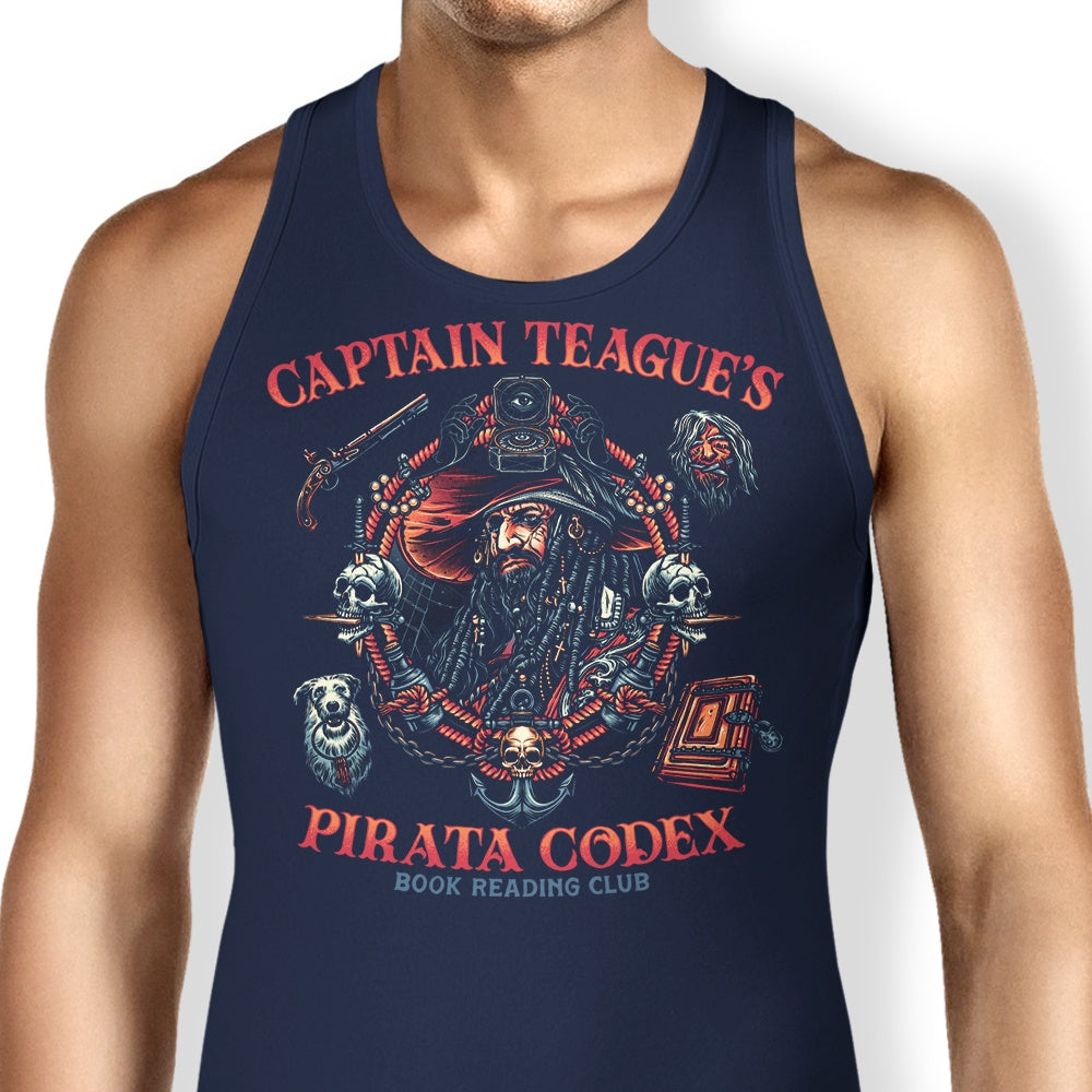 Glitchygorilla's Stylish Pirata Codex Tank Top